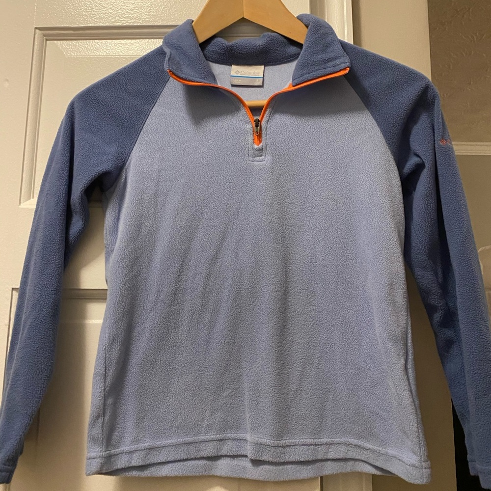 Columbia girls fleece light blue size S